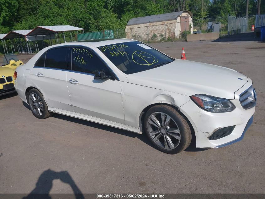 2014 MERCEDES-BENZ E 350