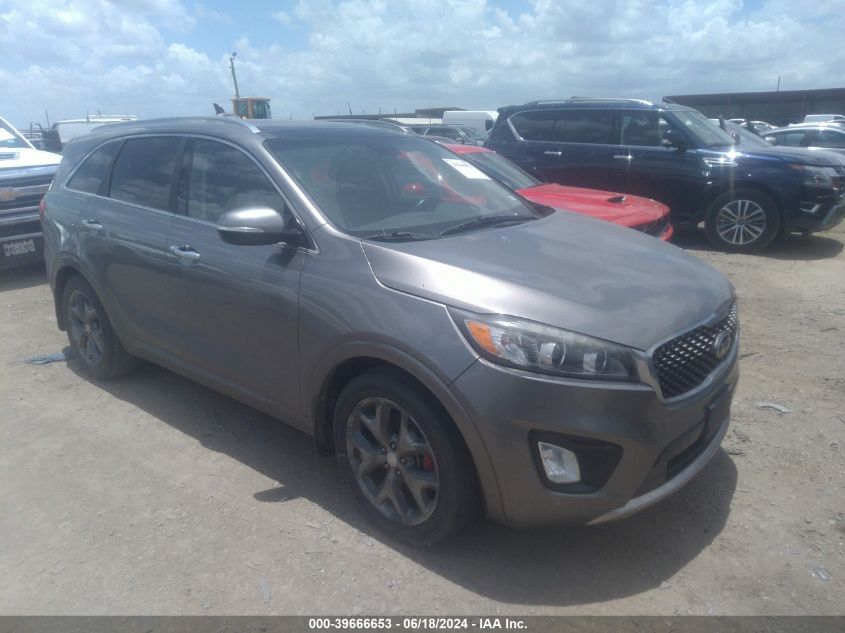 2016 KIA SORENTO 3.3L SX