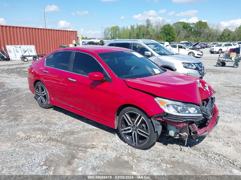 2016 HONDA ACCORD SPORT