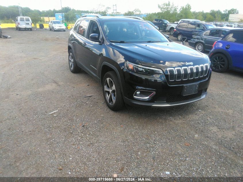 2019 JEEP CHEROKEE LIMITED 4X4