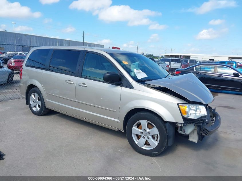 2013 DODGE GRAND CARAVAN SE