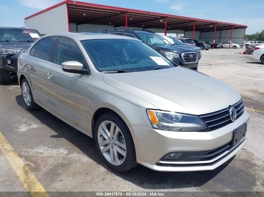 2015 VOLKSWAGEN JETTA 2.0L TDI SEL