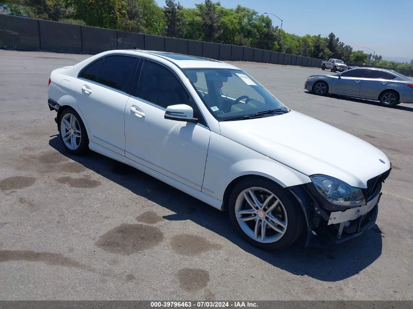 2013 MERCEDES-BENZ C 250 LUXURY/SPORT