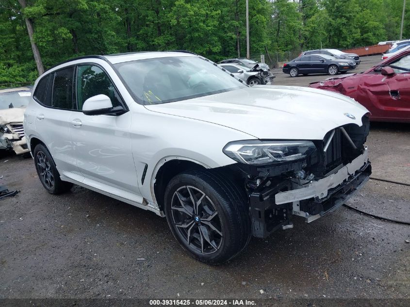 2022 BMW X3 XDRIVE30I