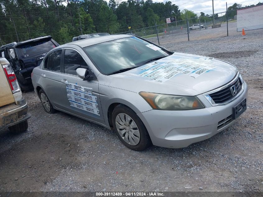 2010 HONDA ACCORD 2.4 LX