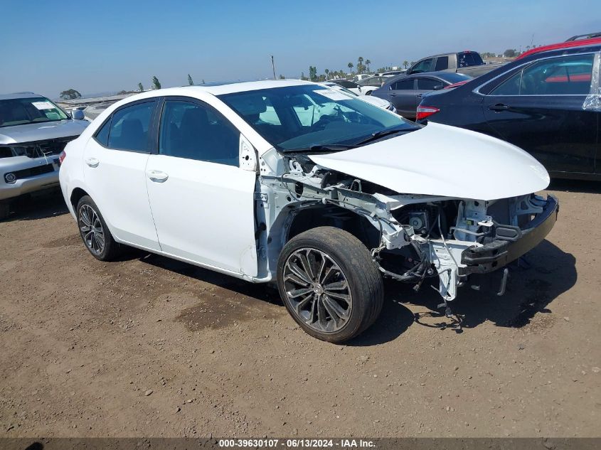 2016 TOYOTA COROLLA S PLUS