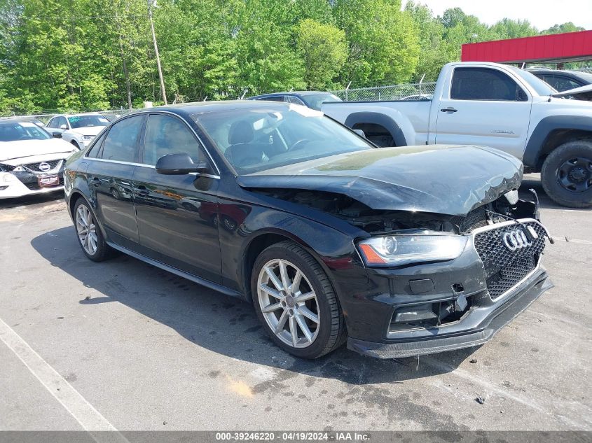 2014 AUDI A4 2.0T PREMIUM