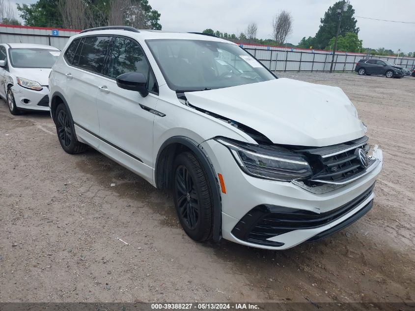 2022 VOLKSWAGEN TIGUAN 2.0T SE R-LINE BLACK