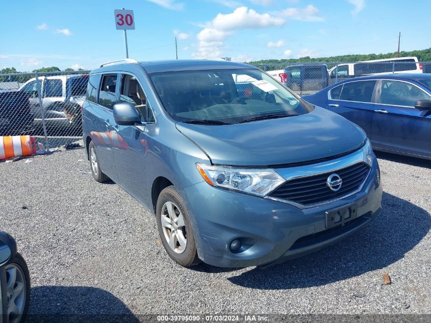 2013 NISSAN QUEST SV