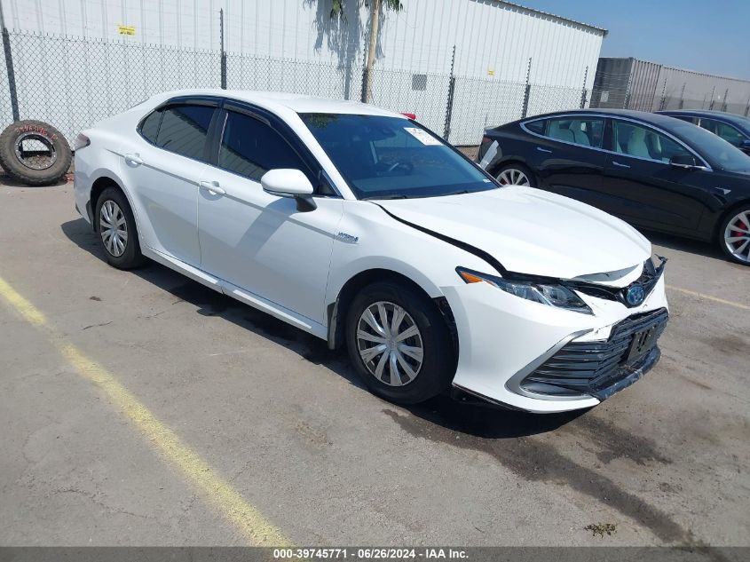 2021 TOYOTA CAMRY LE HYBRID