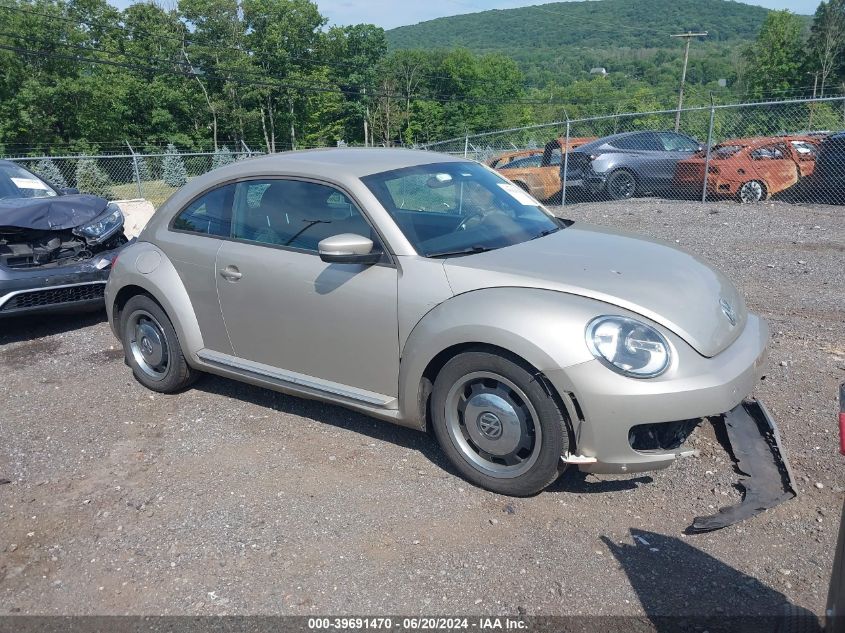 2013 VOLKSWAGEN BEETLE 2.5L