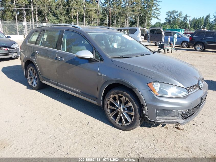 2017 VOLKSWAGEN GOLF ALLTRACK TSI S/TSI SE/TSI SEL