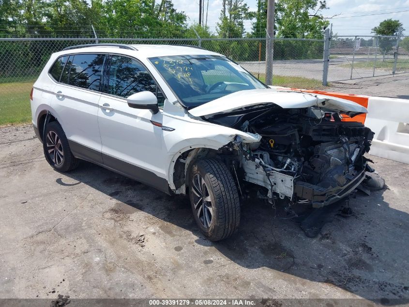 2022 VOLKSWAGEN TIGUAN 2.0T S