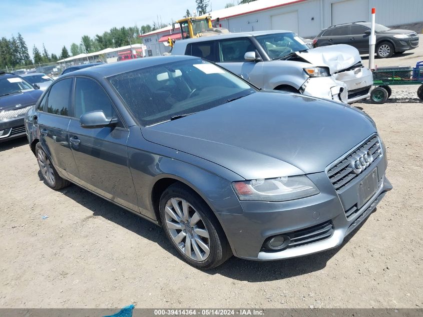 2012 AUDI A4 2.0T PREMIUM