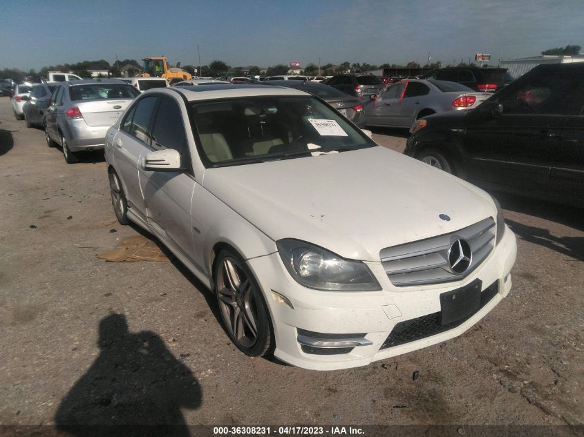 2012 MERCEDES-BENZ C 250 SPORT/LUXURY