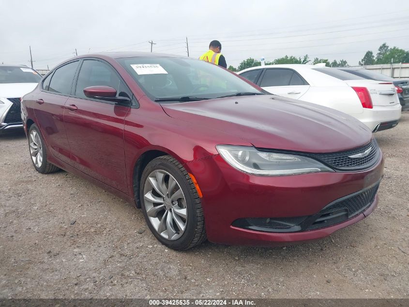 2015 CHRYSLER 200 S