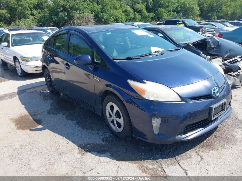 2013 TOYOTA PRIUS THREE