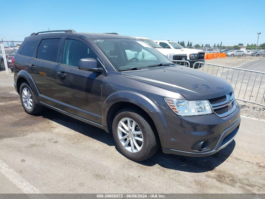 2017 DODGE JOURNEY SXT