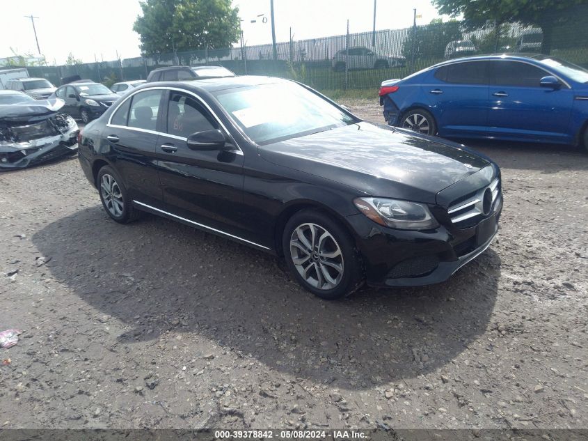 2018 MERCEDES-BENZ C 300 4MATIC