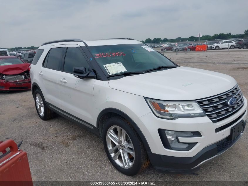 2016 FORD EXPLORER XLT