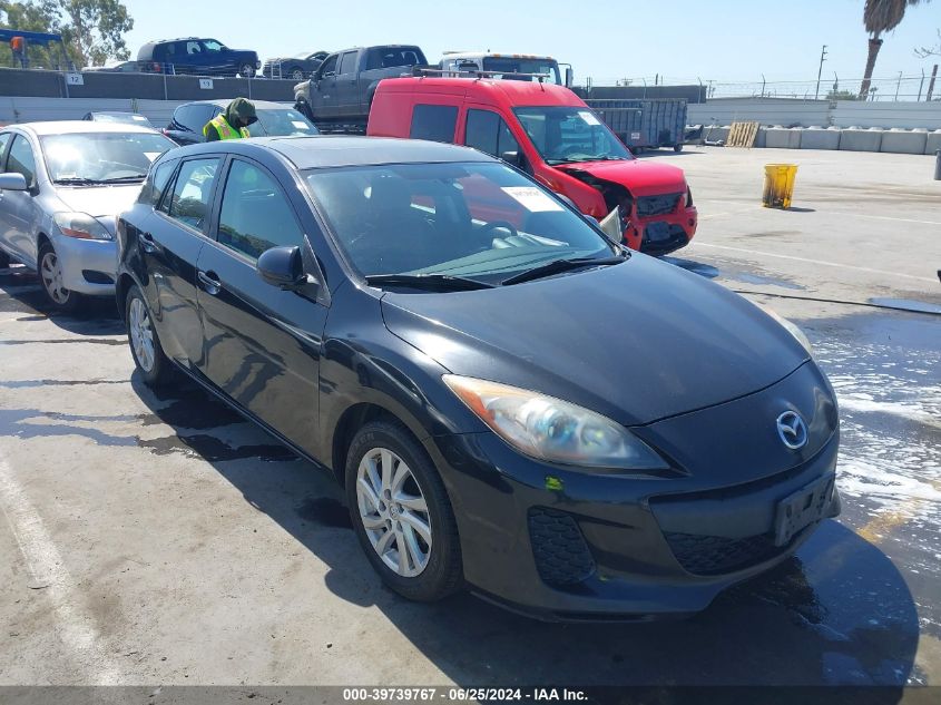 2012 MAZDA MAZDA3 I TOURING