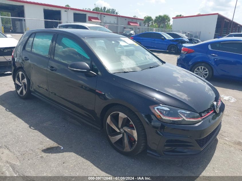 2018 VOLKSWAGEN GOLF GTI 2.0T AUTOBAHN/2.0T S/2.0T SE