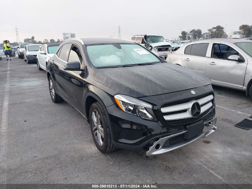 2016 MERCEDES-BENZ GLA 250