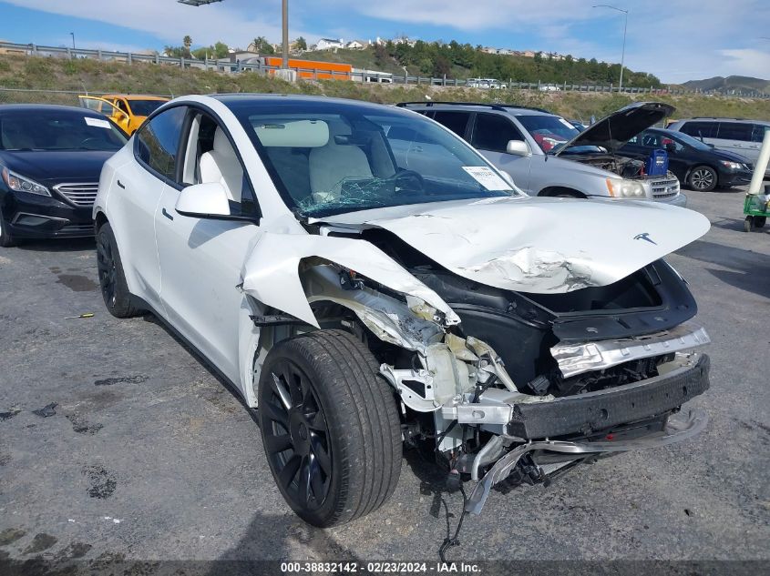 2021 TESLA MODEL Y LONG RANGE DUAL MOTOR ALL-WHEEL DRIVE