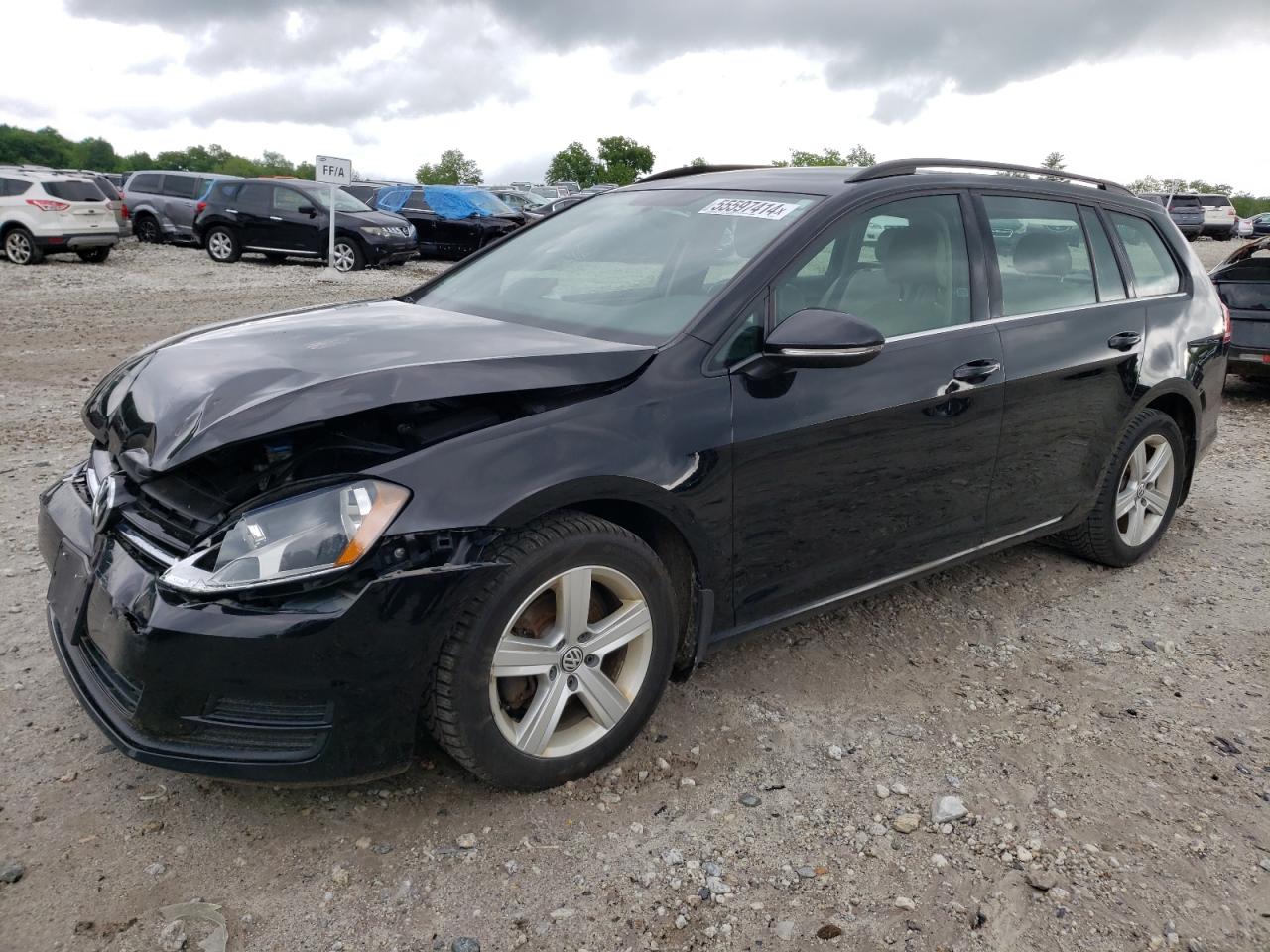 2015 VOLKSWAGEN GOLF SPORTWAGEN TDI S