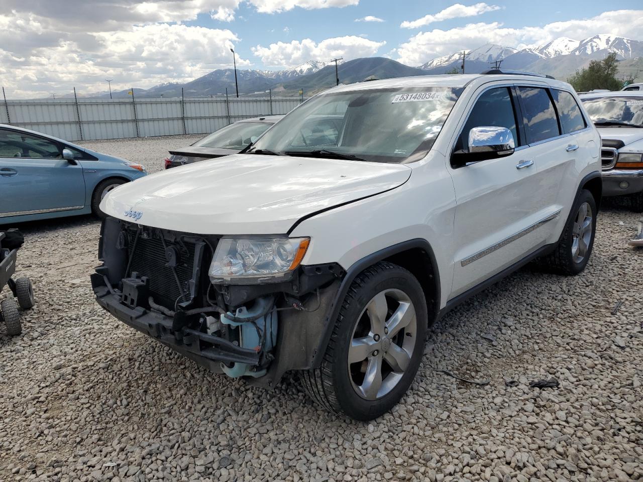 2012 JEEP GRAND CHEROKEE OVERLAND