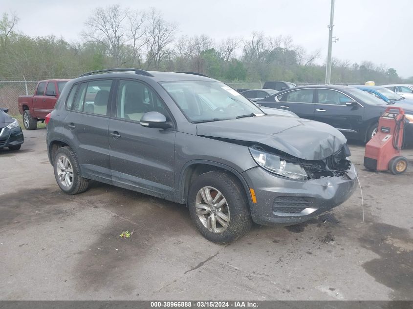 2016 VOLKSWAGEN TIGUAN S