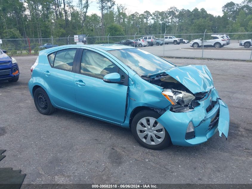 2013 TOYOTA PRIUS C TWO