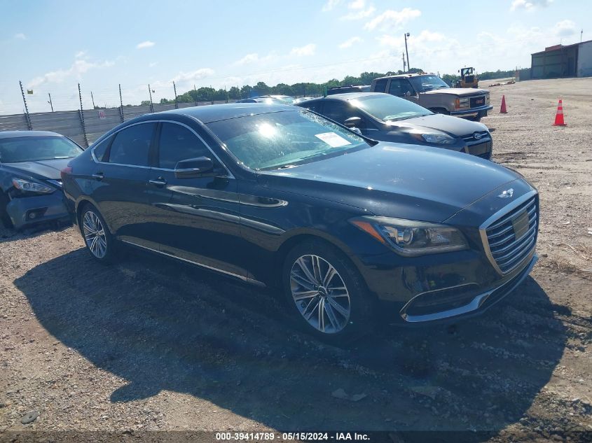 2018 GENESIS G80 3.8