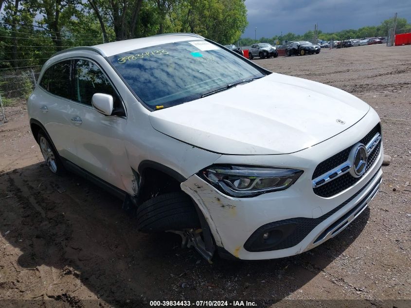 2021 MERCEDES-BENZ GLA 250 250 4MATIC