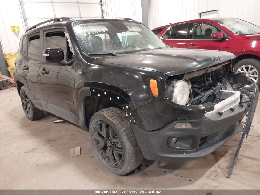 2017 JEEP RENEGADE ALTITUDE 4X4