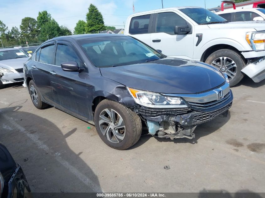 2017 HONDA ACCORD LX