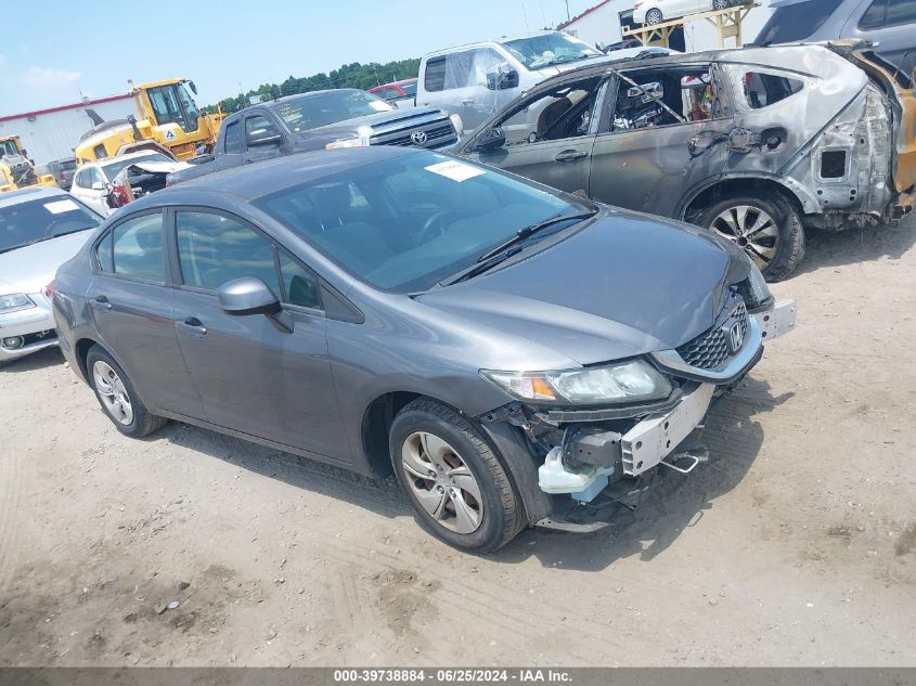 2013 HONDA CIVIC LX