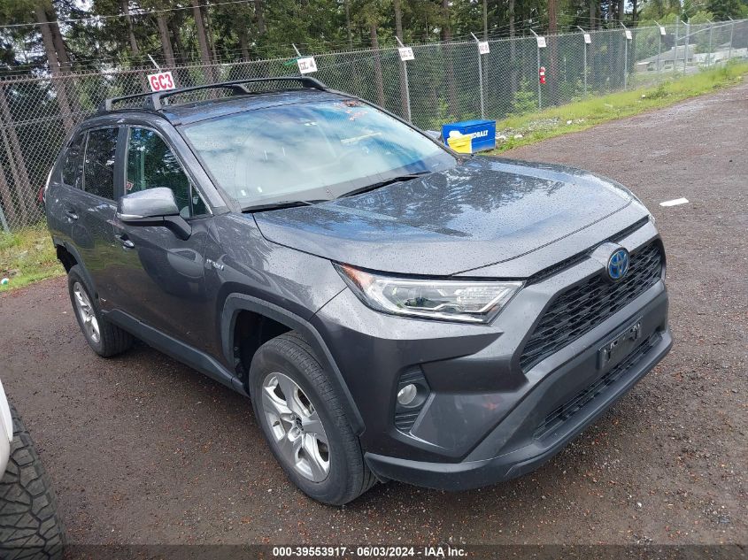 2021 TOYOTA RAV4 XLE HYBRID