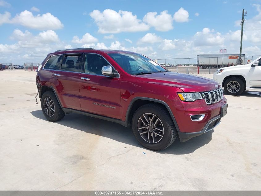 2019 JEEP GRAND CHEROKEE LIMITED 4X2