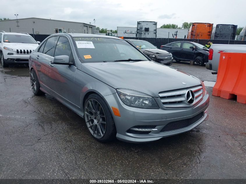 2011 MERCEDES-BENZ C 300 LUXURY 4MATIC/SPORT 4MATIC