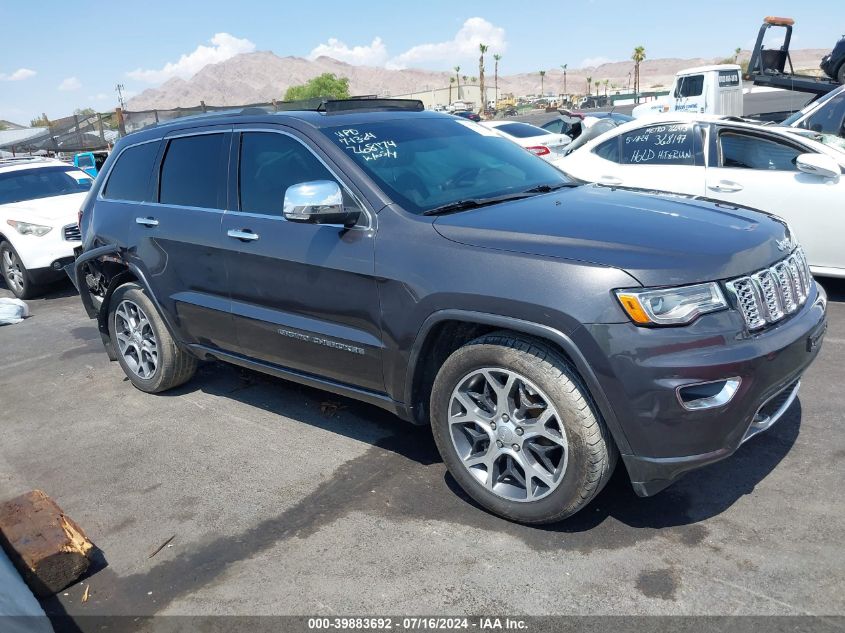 2019 JEEP GRAND CHEROKEE OVERLAND 4X2