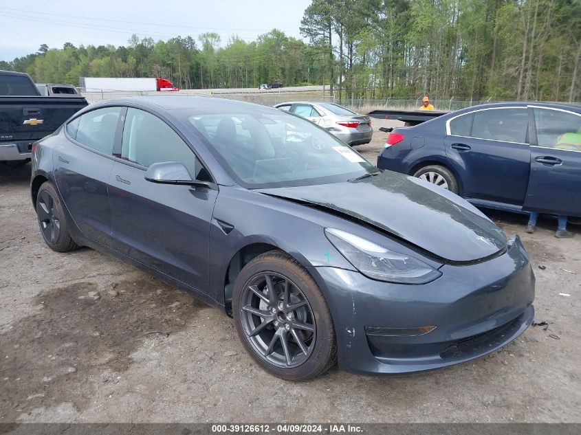 2023 TESLA MODEL 3 REAR-WHEEL DRIVE