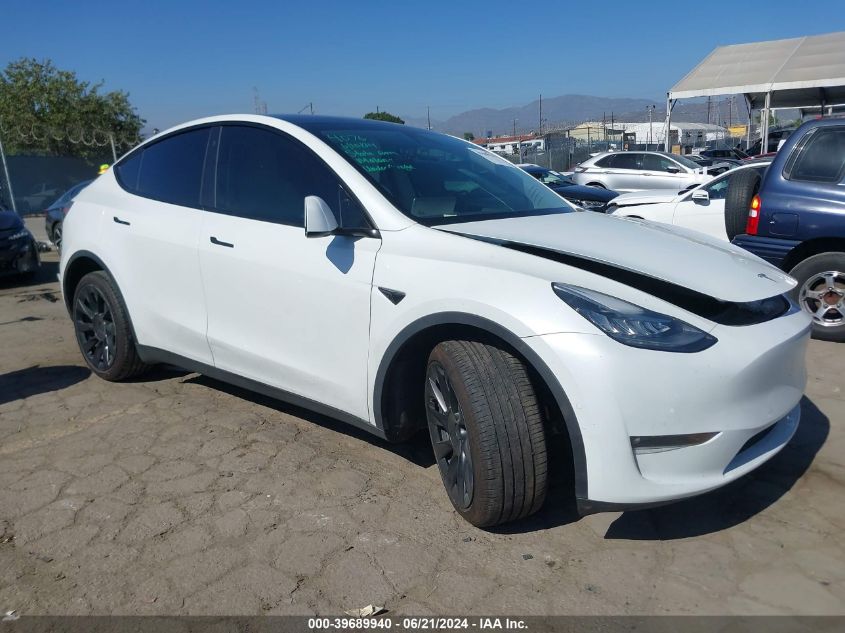 2021 TESLA MODEL Y LONG RANGE DUAL MOTOR ALL-WHEEL DRIVE