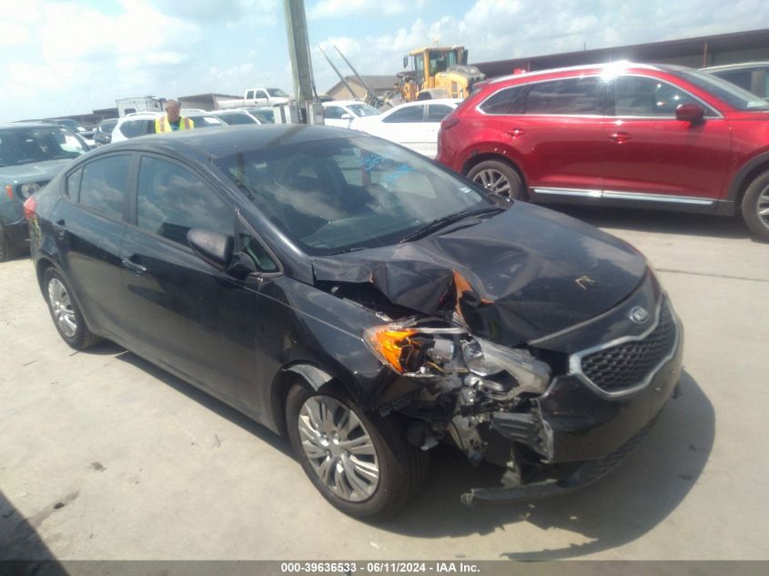 2015 KIA FORTE LX