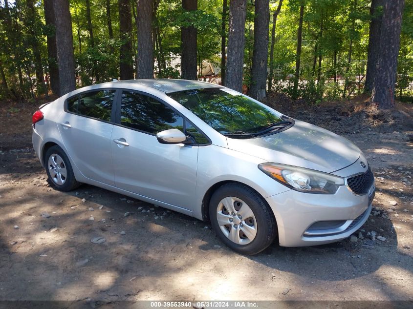 2015 KIA FORTE LX