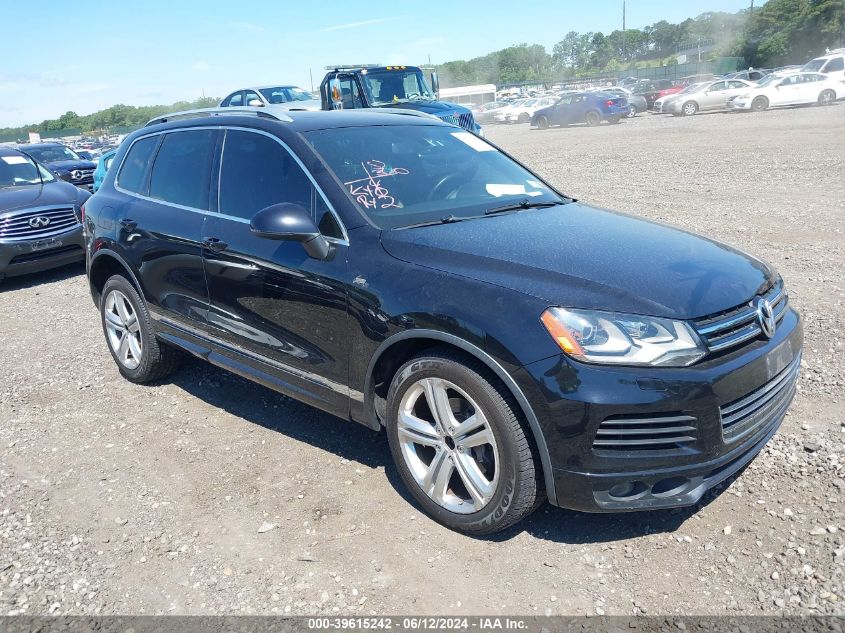 2014 VOLKSWAGEN TOUAREG 3.6L R-LINE