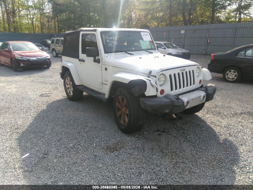 2012 JEEP WRANGLER SAHARA