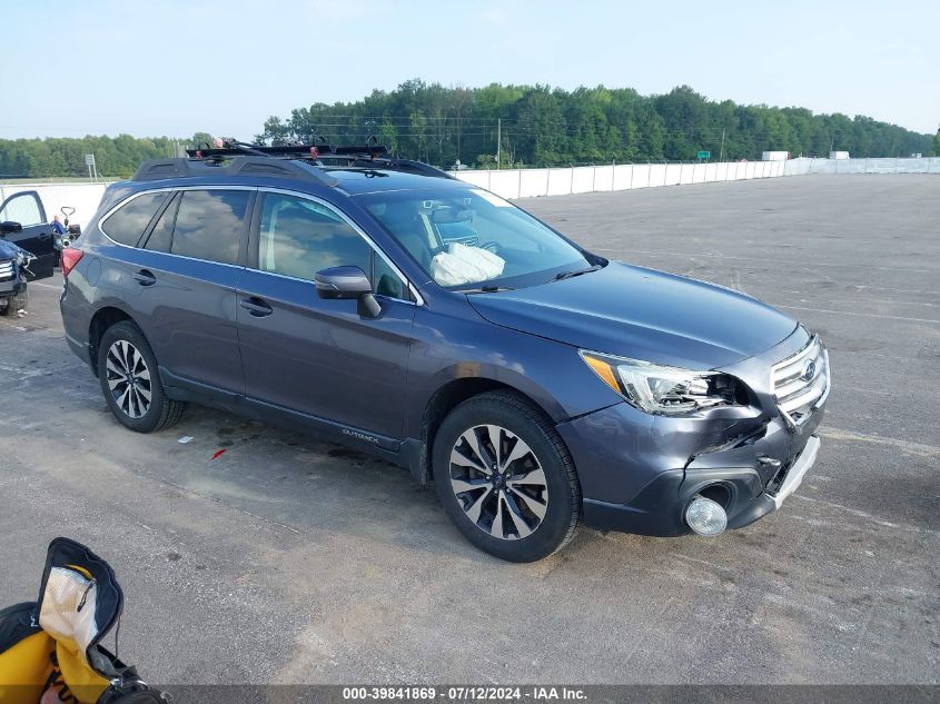 2016 SUBARU OUTBACK 2.5I LIMITED