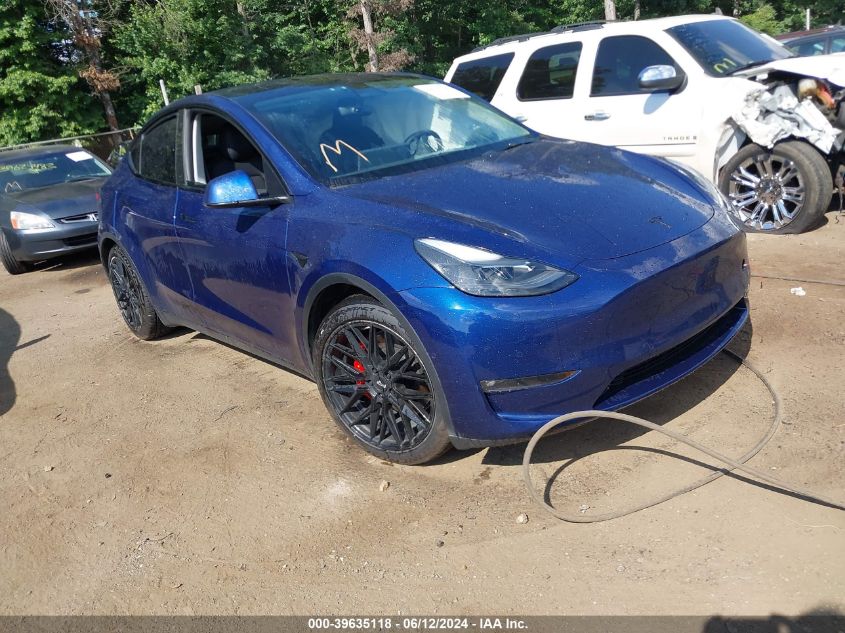 2022 TESLA MODEL Y PERFORMANCE DUAL MOTOR ALL-WHEEL DRIVE