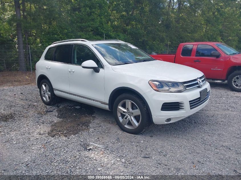 2013 VOLKSWAGEN TOUAREG V6 TDI